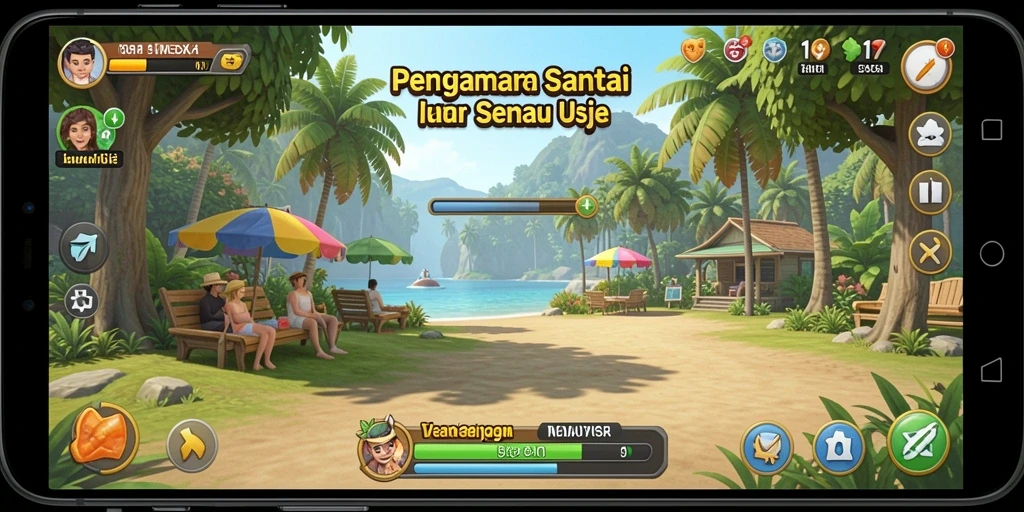 Screenshot 116X menampilkan gameplay yang menyenangkan dan sederhana.