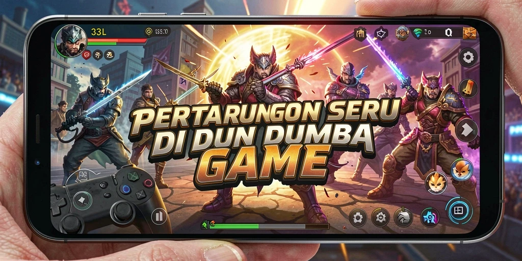 Tangkapan layar 33L yang menunjukkan duel seru di arena.