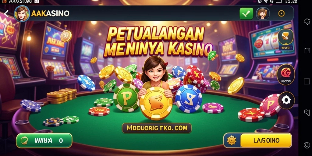 Tampilan gameplay AAKASINO yang mendebarkan dan penuh tantangan.
