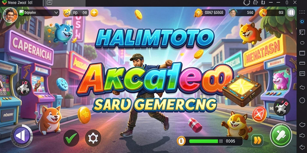 Gameplay menarik dari HALIMTOTO yang menampilkan aksi seru.