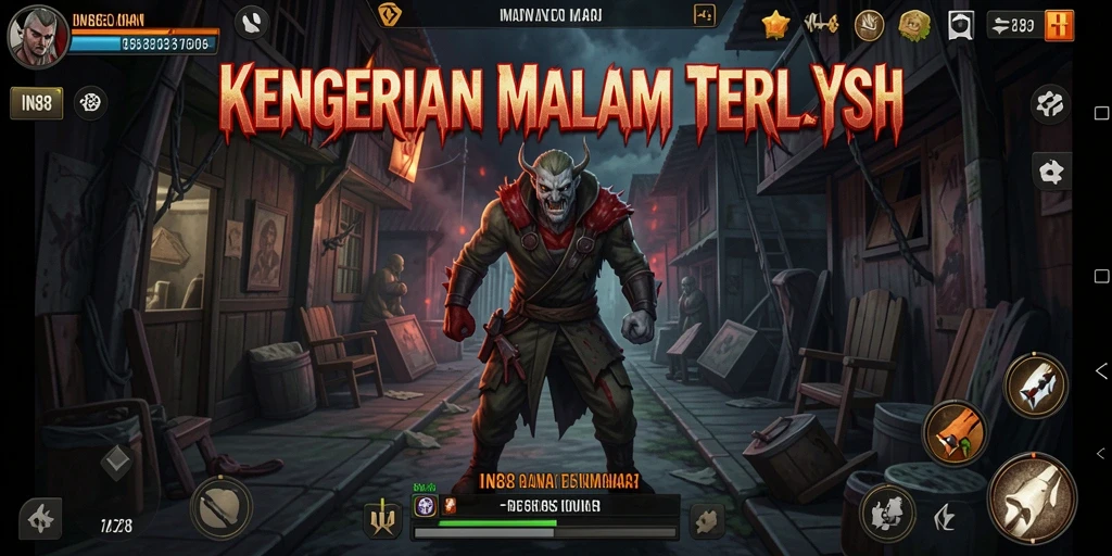 Gameplay IN88 dengan elemen Horror yang menegangkan.