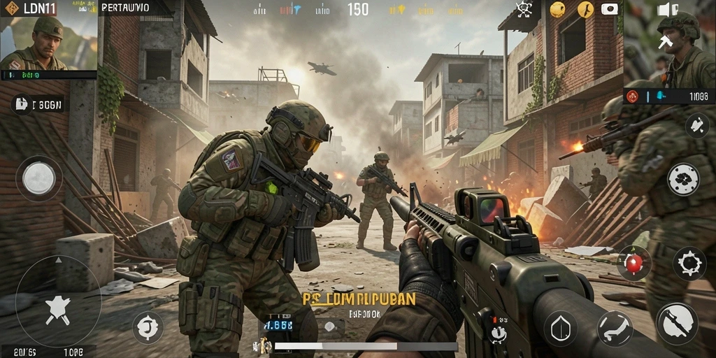 Gameplay seru LDN11 dengan grafis menawan dan aksi mendebarkan.