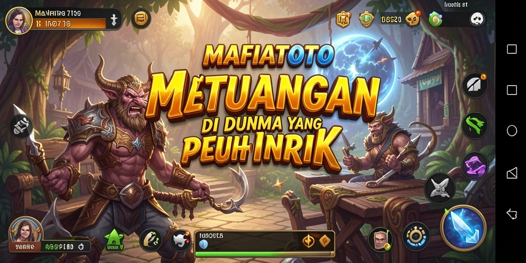 Tampilan gameplay menakjubkan dari MAFIATOTO yang penuh petualangan.