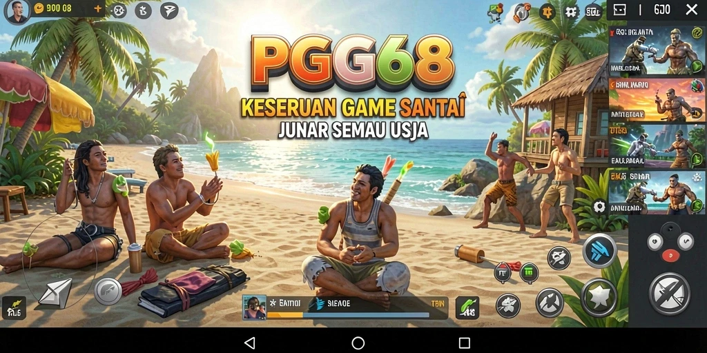 Tampilan gameplay PGG68 yang menyenangkan dan menantang.