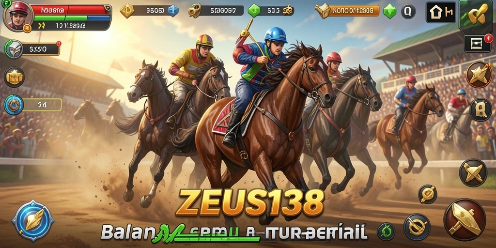 Tangkapan layar gameplay balapan yang seru di ZEUS138.